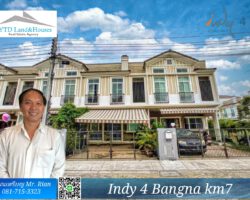 Indy 4 Bangna Km.7 sale THB5.2m, rent 35k/month