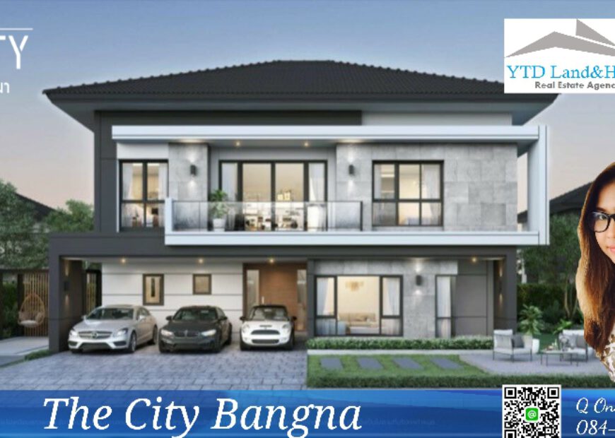 ขายบ้านโครงการ The City บางนา The CIty Bangna L-Size 18.99 M.THB