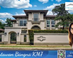 Luxury house for Rent Nanthawan Bangna km7 Next to Mega Bangna L-Size THB 250k/month