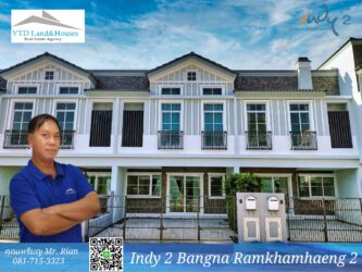 For rent Indy 2 Bangna-Ramkhamhaeng 2 THB 40k/month