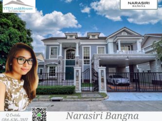 Super luxury house For Rent at Narasiri Bangna 280,000 Baht/Month (Fully furnished)