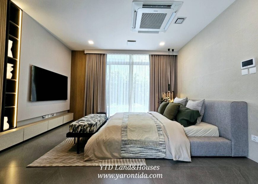 ขาย / ให้เช่า บ้านหรู VIVE พระราม 9 บ้านเดี่ยว Super Luxury , 3 ชั้น ดีไซน์ใหม่ในสไตล์ Modern Japanese