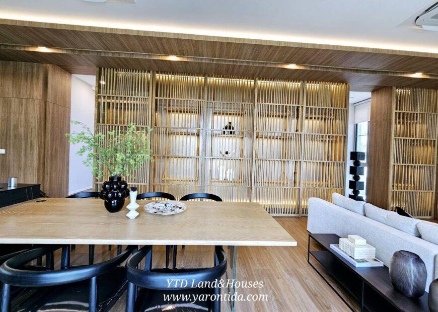 ขาย / ให้เช่า บ้านหรู VIVE พระราม 9 บ้านเดี่ยว Super Luxury , 3 ชั้น ดีไซน์ใหม่ในสไตล์ Modern Japanese