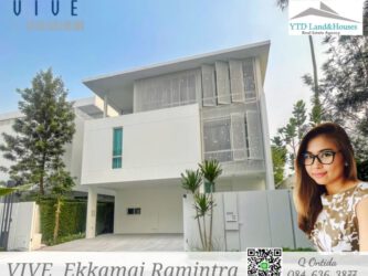 Luxury house for Rent VIVE Ekkamai Ramintra