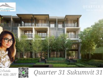 ขาย Quarter 31 Luxury Urban Villas ใจกลางสุขุมวิท 4.5 ชั้น ระดับ Super Luxury