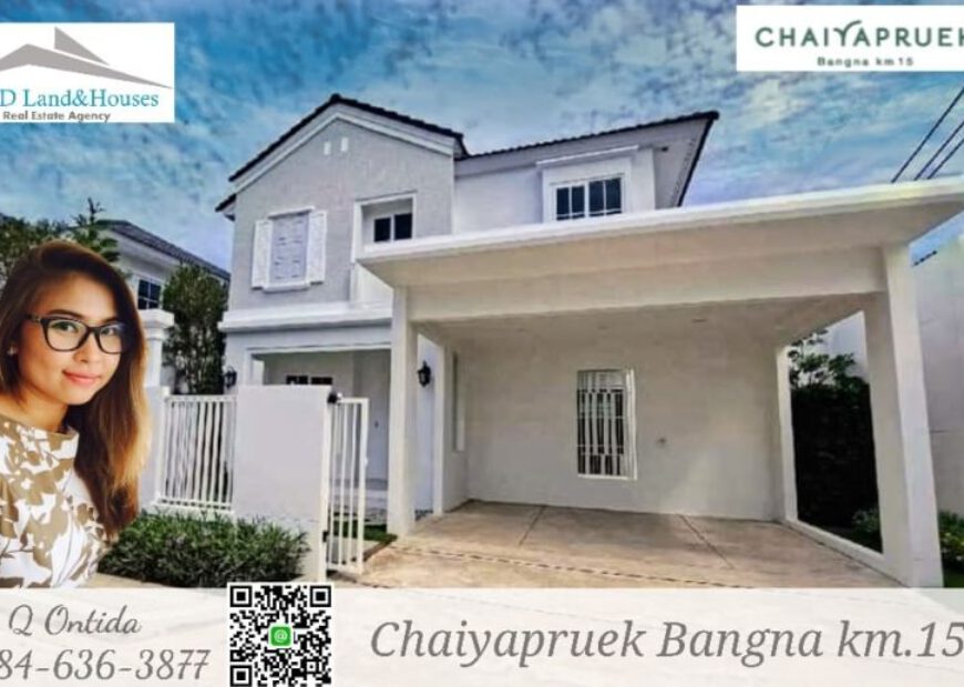House for Rent, CHAIYAPRUEK Bangna KM.15