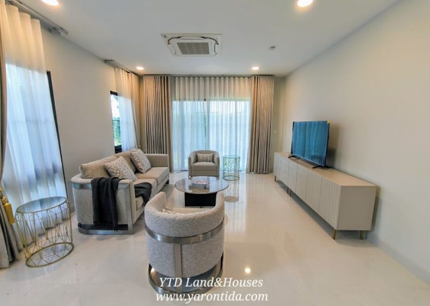 ให้เช่าบ้านหรู นันทวัน พระราม 9 – กรุงเทพกรีฑาตัดใหม่  (Fully furnished)